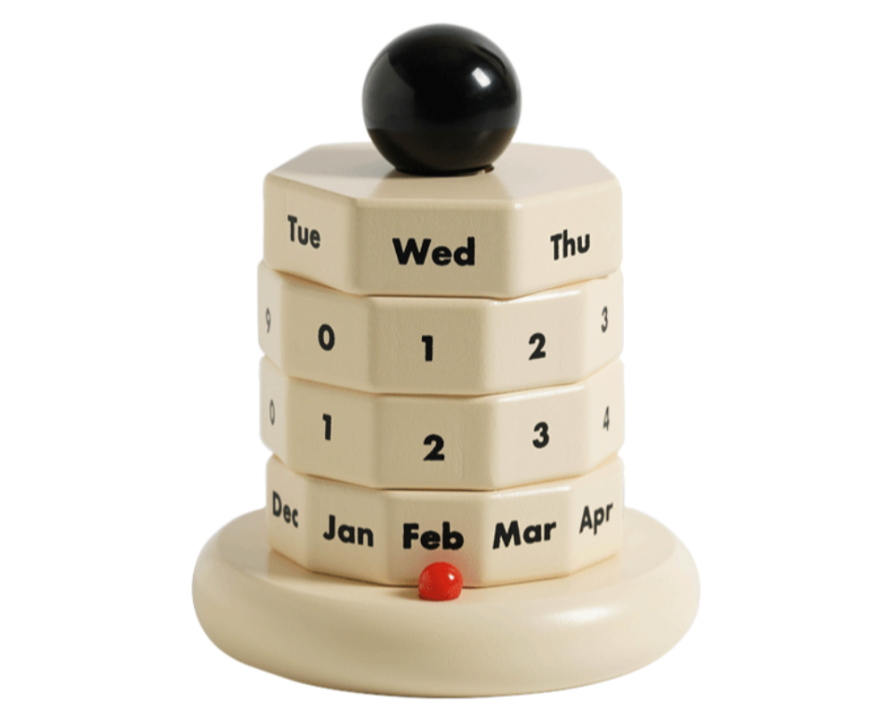 Vintage Perpetual Calendar Olala Design Store vintage-perpetual-calendar-olala-design-store