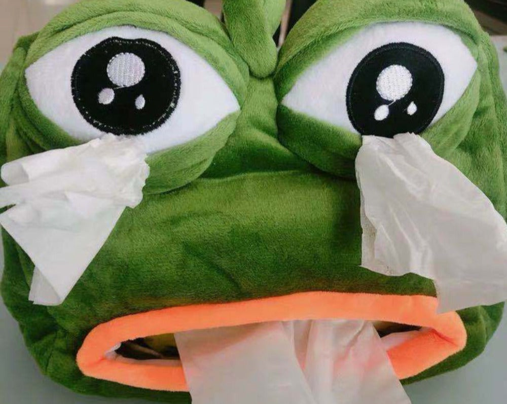 Crying Frog Tissue Case – Olala Design Store